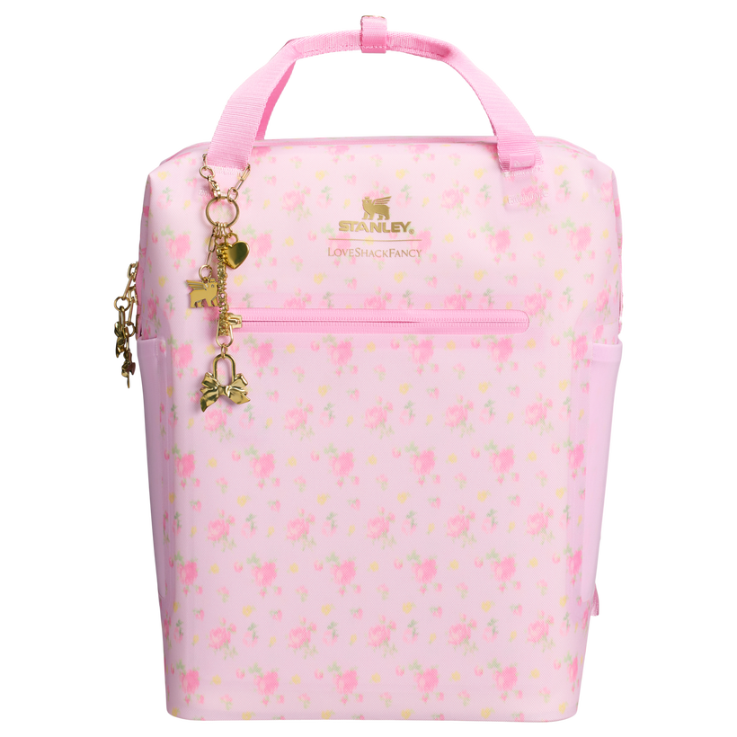 Stanley 1913 x LoveShackFancy All Day Madeleine Mini Cooler Backpack - Soft Bloom