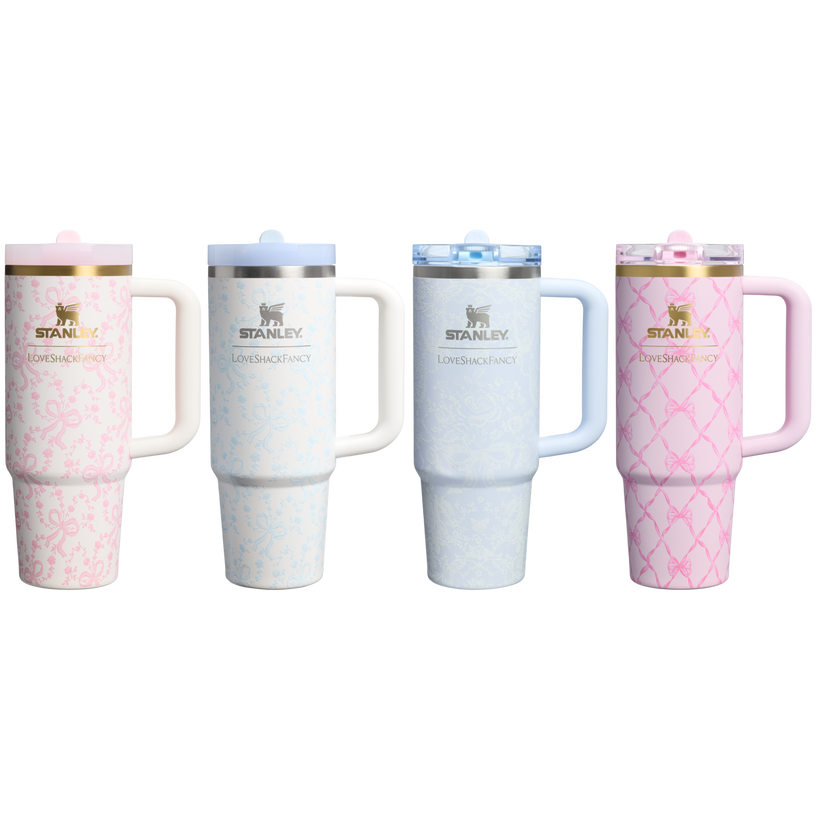Stanley 1913 x LoveShackFancy Holiday The Quencher ProTour Set 4-pack - Romance Ready